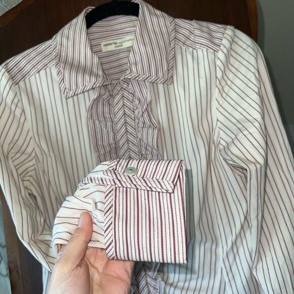 Valerie separates size small petite vintage hook closure top long sleeve - Picture 5 of 10